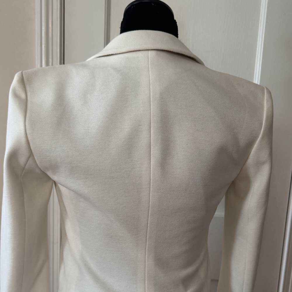Gorgeous Express Women's Ivory Blazer Size XS - Picture 5 of 11